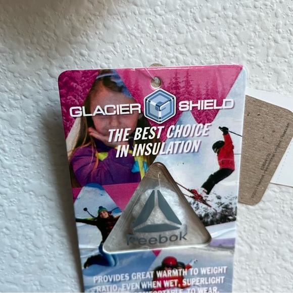 Reebok girls Glacier Shield Hooded Puffer Coat jacket NWT - Picture 5 of 8